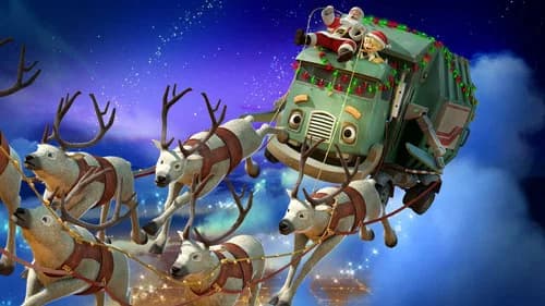 A Trash Truck Christmas's Backdrop Image