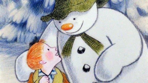 The Snowman's Backdrop Image