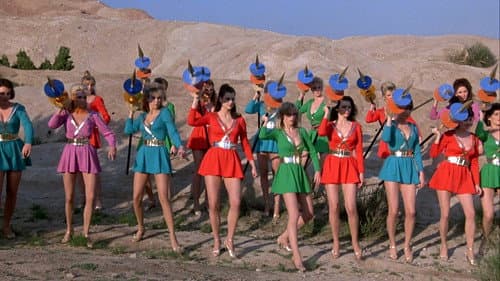 Amazon Women on the Moon's Backdrop Image