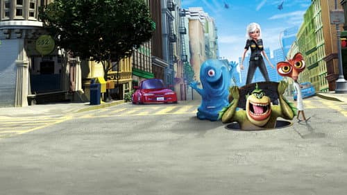 Monsters vs Aliens's Backdrop Image