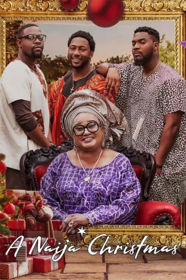 A Naija Christmas poster